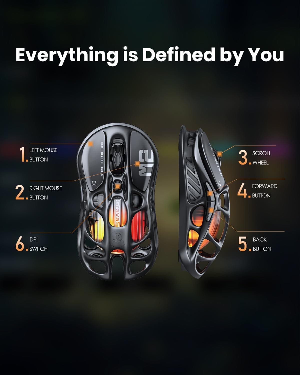Mercury M2 Wireless Gaming Mouse